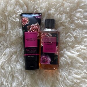New BBW Whipped Rose & Vanilla Ultimate Hydration Body Care Set